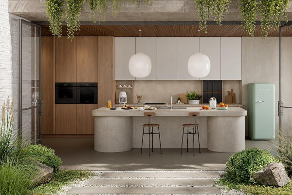 Piekarnik parowy Smeg SOP6201S2B